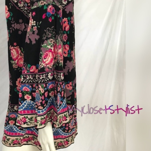 Anthropologie Belled Sleeves Boho Mini Dress S NWT - Picture 3 of 4